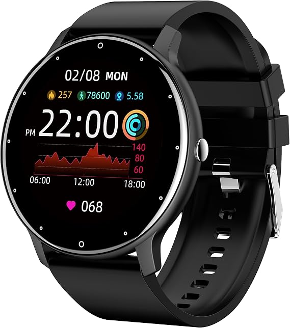 Rival Smart Watch for Men Women Teens Vital Fitness Tracker All-in-One
