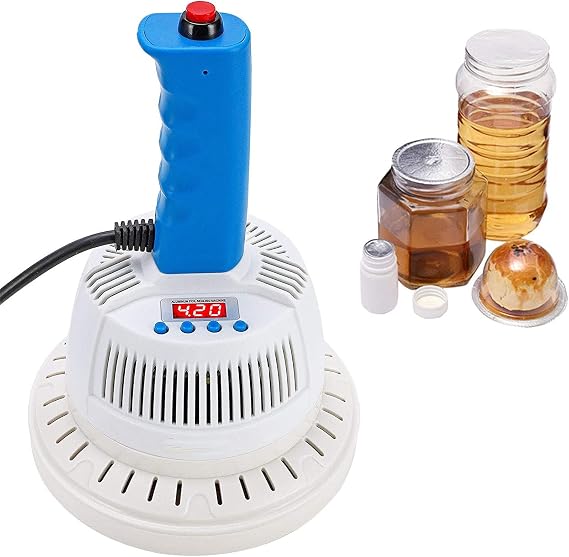 20-130mm Induction Sealer Machine, Electromagnetic Induction Sealer Machine, Handheld Bottle Cap Sealing Machine for Plastic Cap