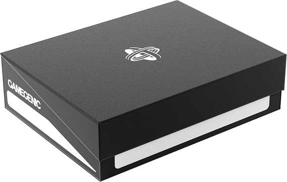 Gamegenic Token Holder - Protect and Store Game Tokens, Durable Storage Box for Tokens, Dice, Cards and other Game Accessories, Compatible with Board Games, LCG and TCGs, Black Color, Made