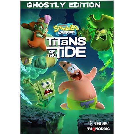 SpongeBob SquarePants: Titans of the Tide Ghostly Digital Edition Deluxe - PC Steam [Online Game Code]
