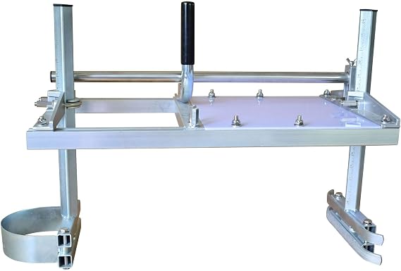 Timber Tuff Portable Chainsaw Sawmill Lumber Cutting Mill, 24 Inch, Silver