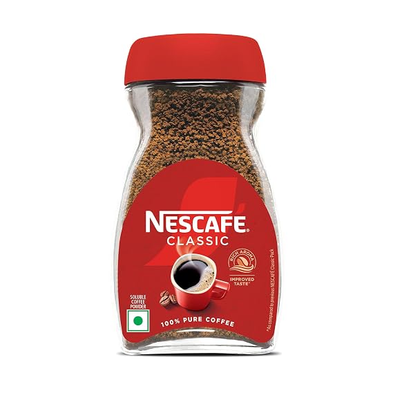 Nescafe Classic Coffee, Glass Jar, 100g