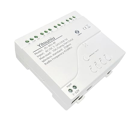 Zigbee 4CH Smart Relay Switch USB 5V DC7-32V Fan Wall Controller