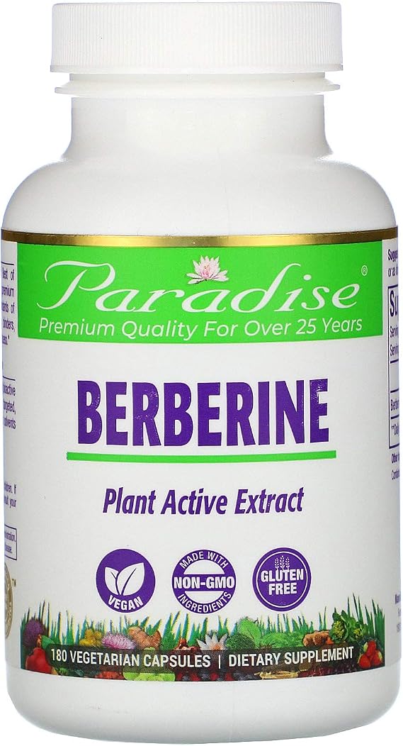 Paradise Herbs Berberine 180 VegCap