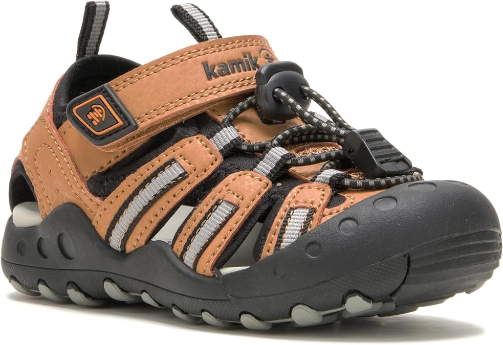 Kamik unisex-child CrabSport Sandal