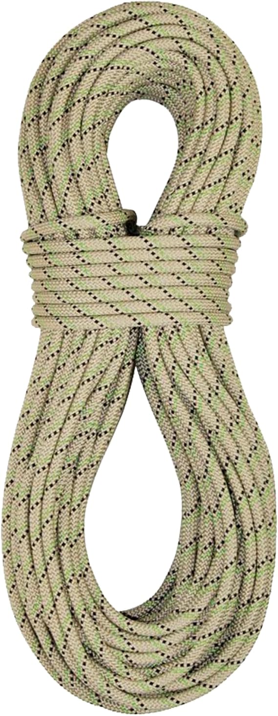 Rock-N-Rescue Sterling C-IV 9mm Rope - Made in the USA, Heavy-Duty Canyoneering Gear, 50 Feet, Neon Green