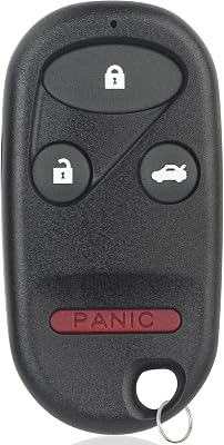 Key Fob Keyless Entry Remote Control Compatible with 1998 1999 2000 2001 2002 Honda Accord1999-2003 TL Car Key Replacement for KOBUTAH2T 72147-S84-A03 72147-S0K-A02