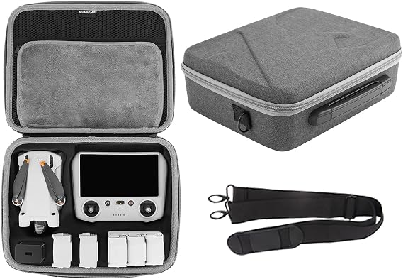 UKATOF DJI Mini 3 Pro Aircraft Storage Case for DJI Mini 3 Pro Transmitter Storage Case