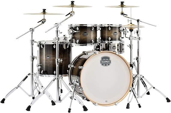 Mapex Armory Series 5-Piece Rock Shell Pack - Black Dawn