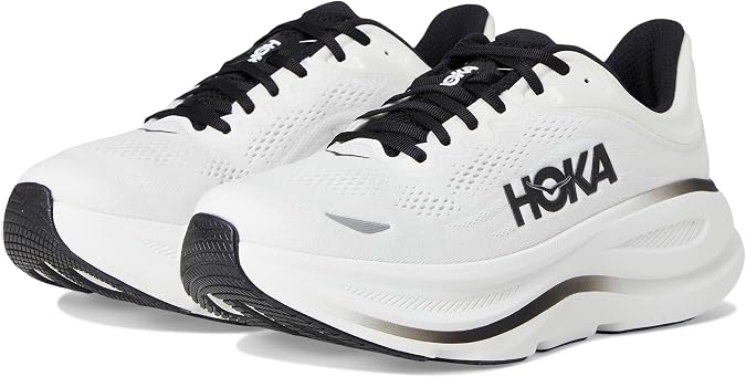 Hoka Men's Bondi 9 White/Black 10 Medium
