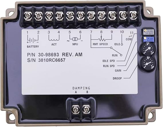 Speed Controller Control Governor 3098693 Generator Parts for Cummins KTA19 Engine