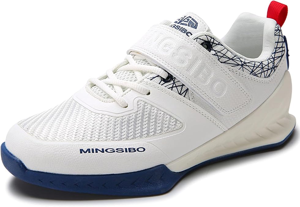 Powerlifting Shoes for Mens Deadlift Squat Shoes Indoor Fitness Sneakers for Powerlifting Deadlift Gym Trainers,Unisex