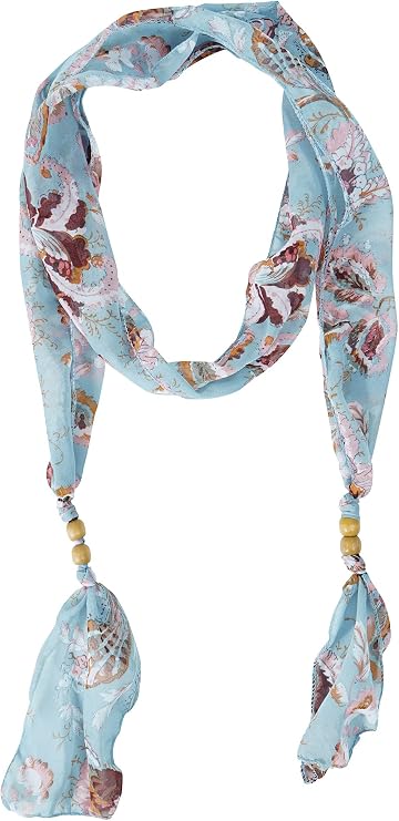 GERINLY Women Skinny Scarf Thin Chiffon Belt Band Long Tie Scarf Bag Handle Wraps