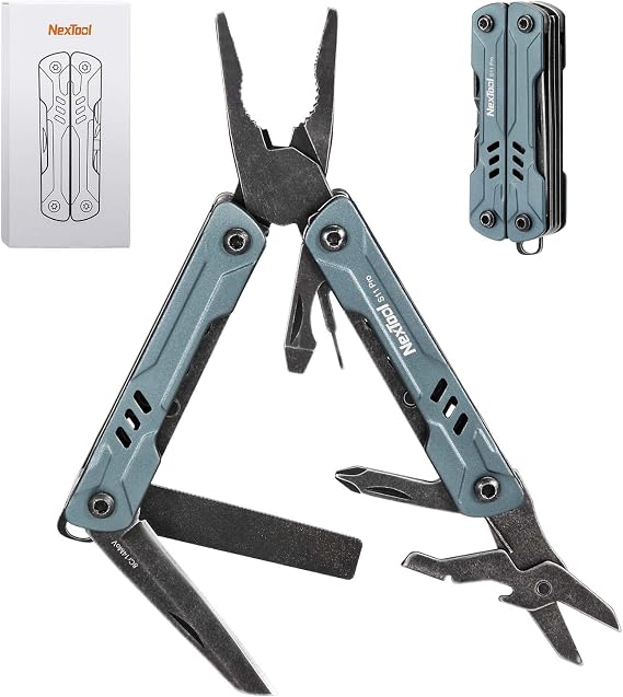NexTool Mini Sailor S11 Pro, 12-in-1 Compact Keycain Multitool