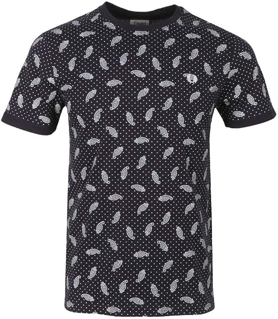Fred Perry M6357 Drakes Handkerchief Navy,XS NAVY US