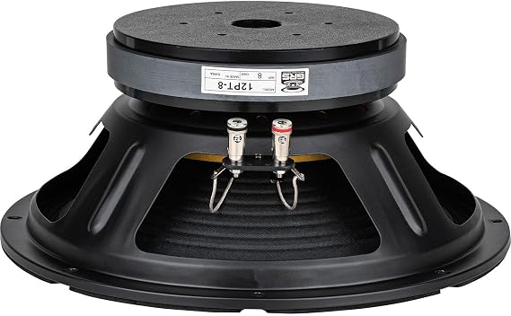 GRS 12PT-8 12" Paper Cone Professional Woofer with 3" Voice Coil 8 Ohm