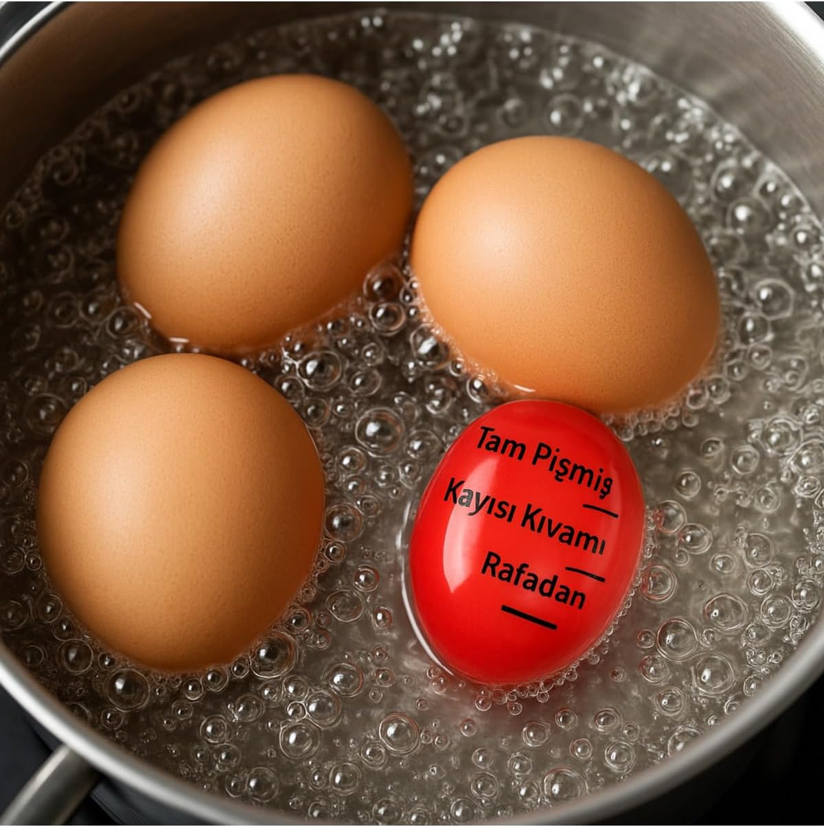 ARVALE Yumurta Pişirme Ve Haşlama Zamanlayıcı Dublör Yumurta Egg Timer