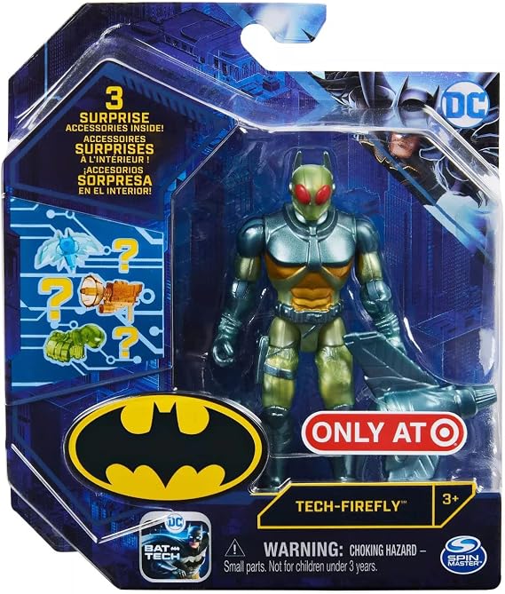 DC Batman 2021 Tech-Firefly 4-inch Action Figure by Spin Master