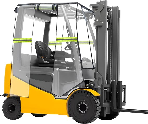 Forklift Cover Waterproof, Universal Fit for All-Weather All-Season Use, Oxford,Waterproof, Windproof, Rainproof and UV-Proof,Forklift Capacity Up to 8000 Lbs