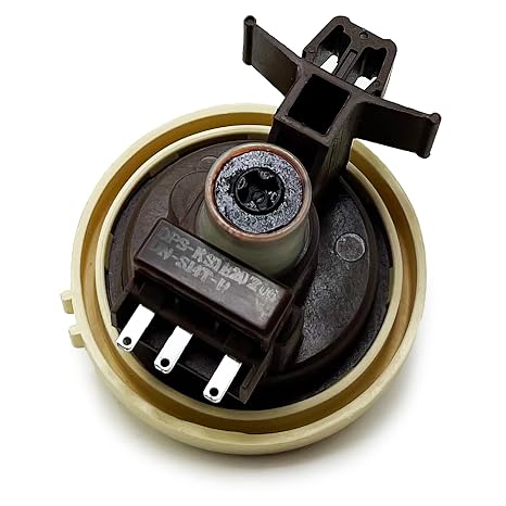 DC96-01703B Washer Pressure Level Pressure Sensor Switch Assembly for Samsung WF331ANW/XAA WF409ANW/XAA WF219ANW/XAA WF409ANR/XAA WF219ANB/XAA WF221ANG/XAA WF431ABP/XAA WF448AAW/XAC