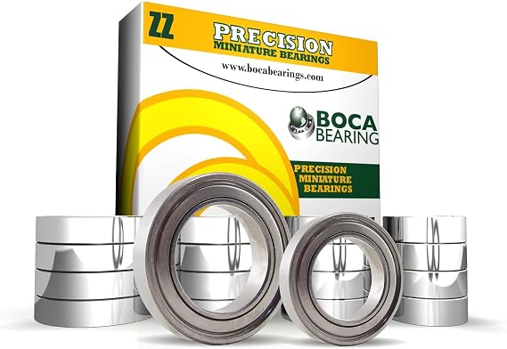 BOCA BEARING - Compatible/Replacement for Traxxas Nitro Rustler 2.5 1/10 Scale 2WD Econo Power Bearings 581550004901603