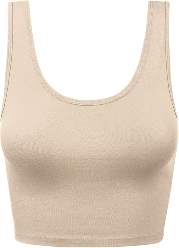 Cotton Basic Sleeveless Slim Fit Pajama Tank Tops