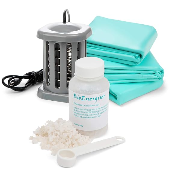 BioEnergizer Ionic Foot Detox Machine | Detox Foot w/Bath Basin to Remove Toxins | Ion Foot Spa with Sea Salt, 30 Liners & Refillable Cartridge | Ionic Foot Spa Detox for Aching Feet & Skin Hydration