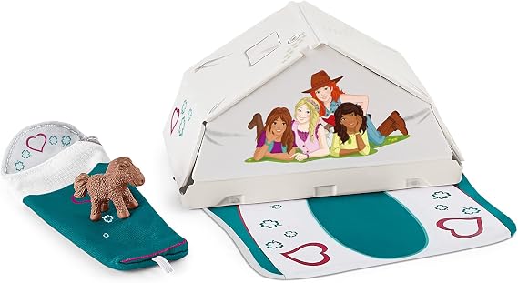 Schleich Horse Club - 5Pc Accessoires Camping Set - Kids Ages 5+ | 42537