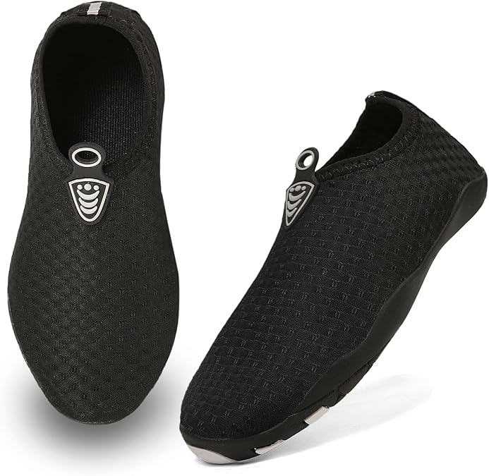 QPT Water Shoes for Toddler Kids Boys Girls Barefoot Aqua Socks Quick-Dry Beach Swim Outdoor Sports Shoes