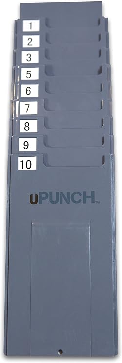 HNTCR10 uPunch Time Card Rack