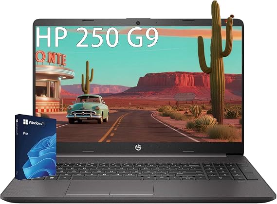 HP Laptop Computer 15.6 for Business Home and Student, Windows 11 Pro, Thin and Lightweight Notebook, IPS, Intel Dual Core, up to 2.80 GHz, 32GB RAM, 2TB SSD, Wi-Fi6, Webam, with Hub