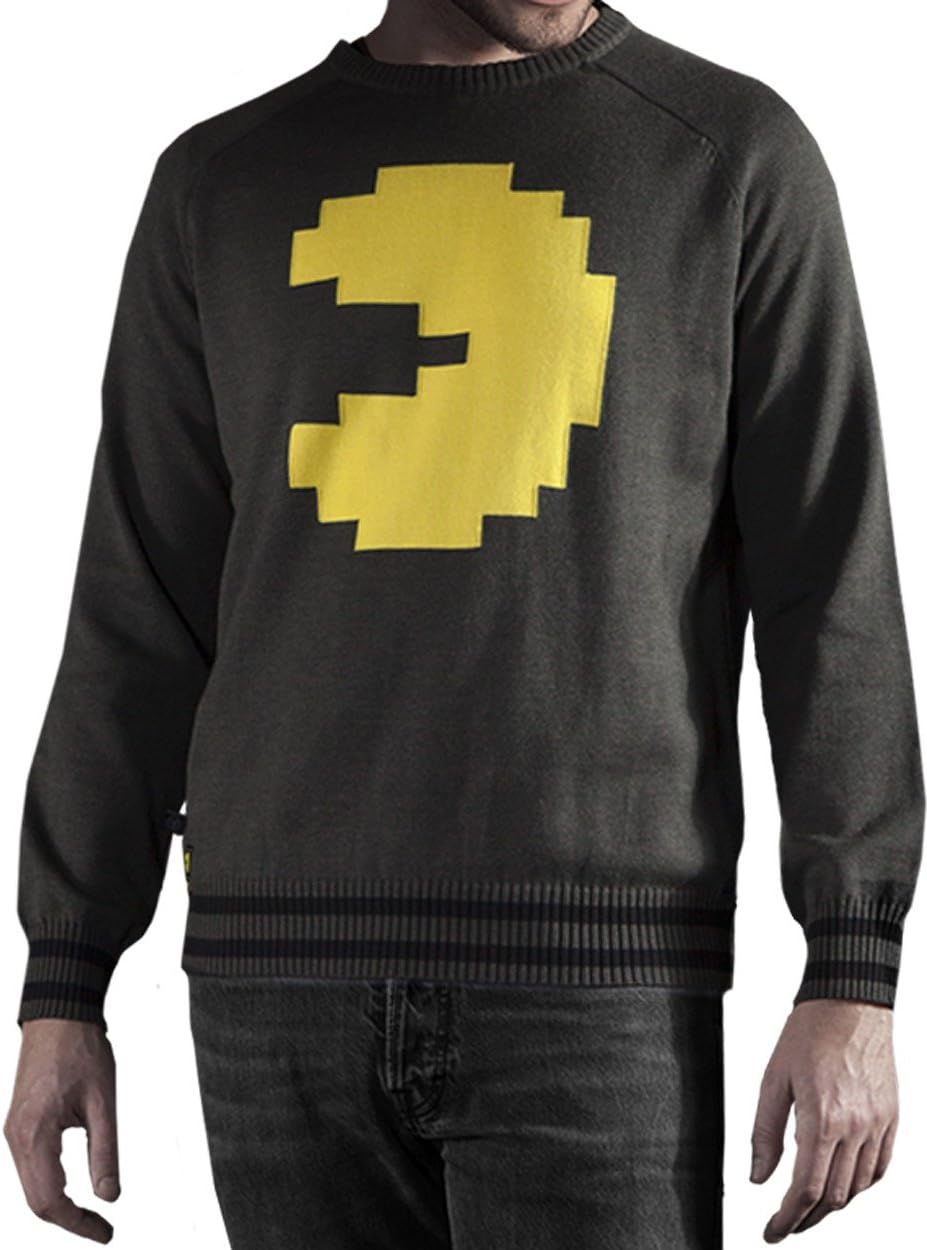 Pac Man Men Knit Pullover Pac-Man Multicoloured XL