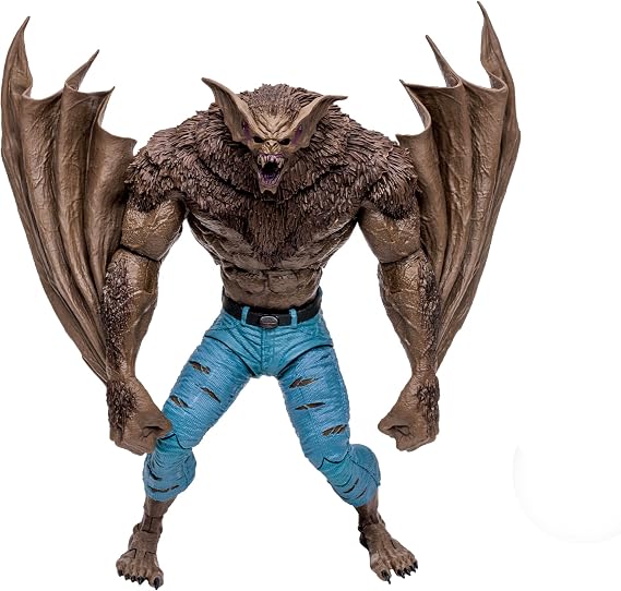 McFarlane Toys DC Multiverse Man-Bat Mega Action Figure | DC Multiverse Comic 8 Inch Action Figure Mega Wave 2 - Man-Bat