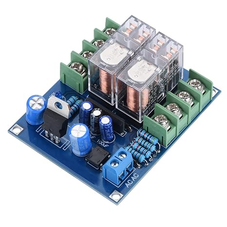 The Module Relay Board uses the Best-Performing UPC1237 as the core Device, with Start-up delay, DC Protection, Using OMRIN Original high-Current Relay as the core Device