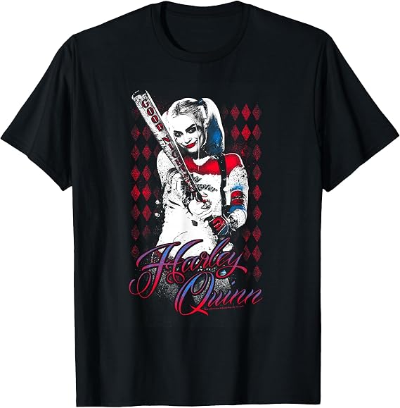 Suicide Squad Harley Quinn Bat T-Shirt