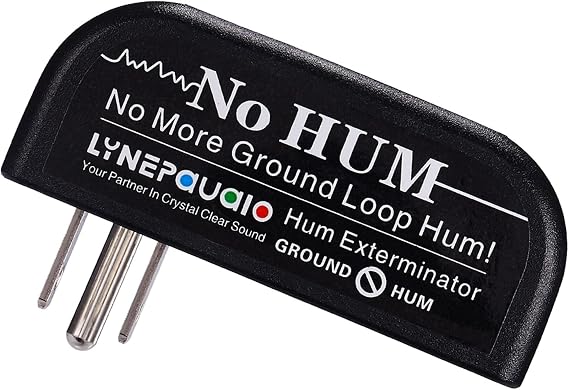Ground Loop Noise Eliminator Hum Filter for Home Audio & Stereo Systems | Stop hum and buzzing from TVs, speakers and amplifiers with this ground loop noise eliminator for clean, uninterrupted sound.
