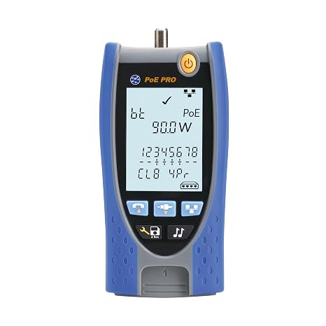 TREND Networks | R158006 | PoE Pro | Cloud Connected Data Cable and PoE Verifier | Includes Cable Testing Features of the VDV II PRO | Advanced Wiremap & Troubleshooting Tool