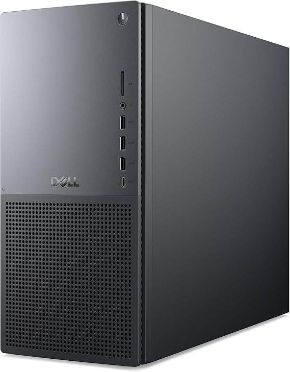 Dell Tower Plus EBT2250 Desktop 2026 Ai Computer - Intel Core Ultra 7 265 CPU, 32GB DDR5 RAM, 1TB NVMe SSD + 2TB HDD, NVIDIA GeForce RTX 5060 8GB GDDR7, Windows 11 Home, Graphite