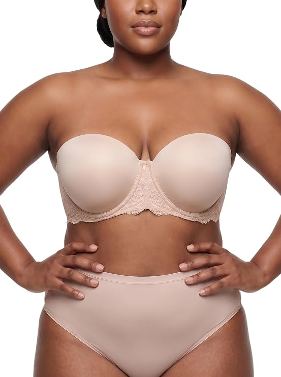 Torrid Women's Plus Size Strapless Lightly Lined Smooth Bra