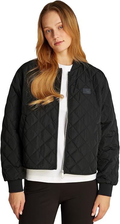 Calvin Klein Women’s Lightweight Quilted Bomber Jacket