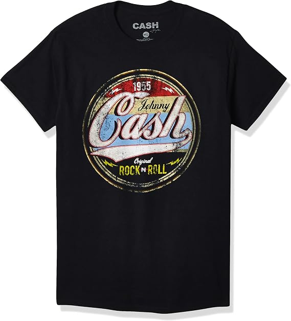 Johnny Cash Official Original Rock and Roll T-shirt