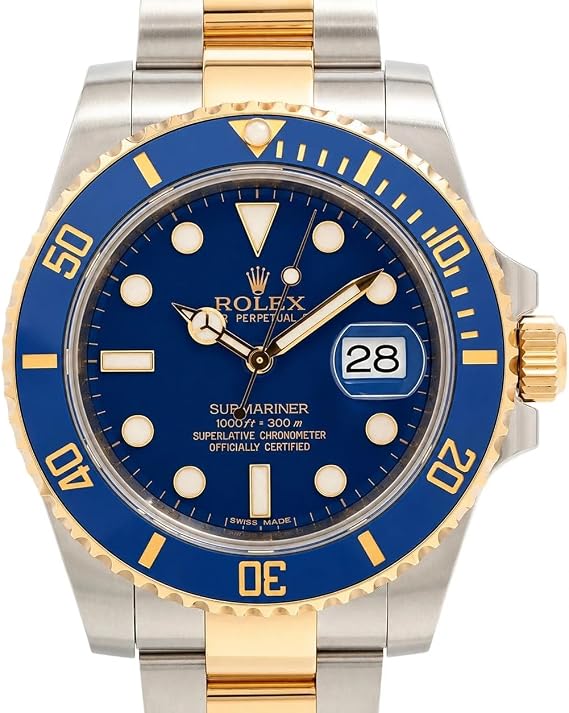 Pre-Loved Submariner 116613LB, Automatic, Steel and Yellow Gold, 40