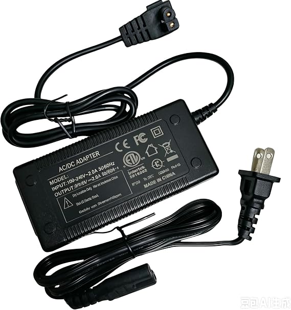 26V Charger Cord Compatible with Seauto Crab CR & Zyerch SAT30 Robotic Pool Cleaner 21.6V Battery Cordless Pool Vacuum Power Charging Adapter Charger Cable