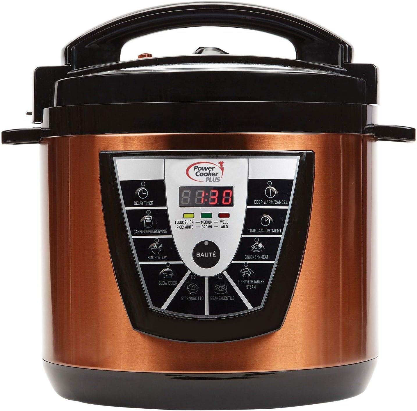 Tristar 8-Quart Power Cooker Plus - Copper