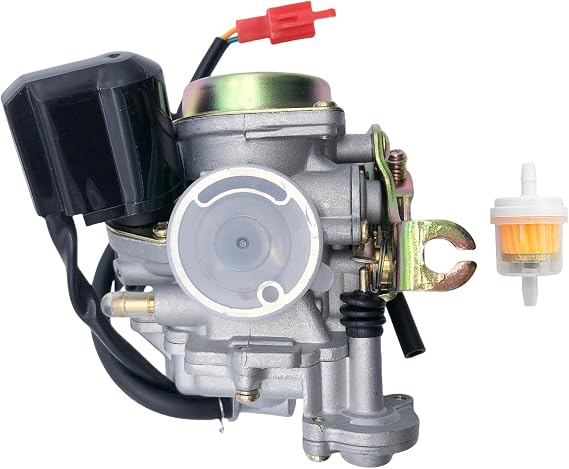 GY6 50CC Carburetor for Taotao 49CC 4 Stroke 139QMB Scooter 18mm Big Bore PD18J Engines Moped ATV Go Kart Quads
