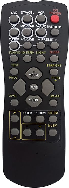 Universal Remote Compatible for Yamaha RAV130 RX-V992 RX-V2092 Audio/Video Receiver