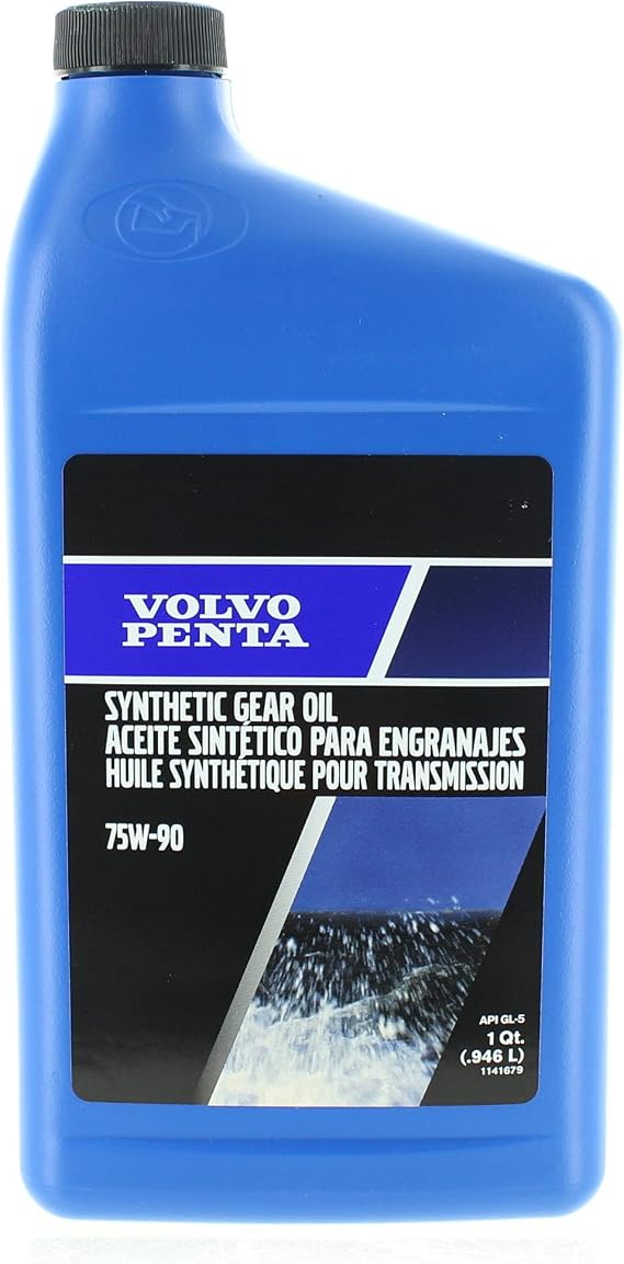 Volvo Penta Gear Oil Synthetic 75W 90 1-Quart