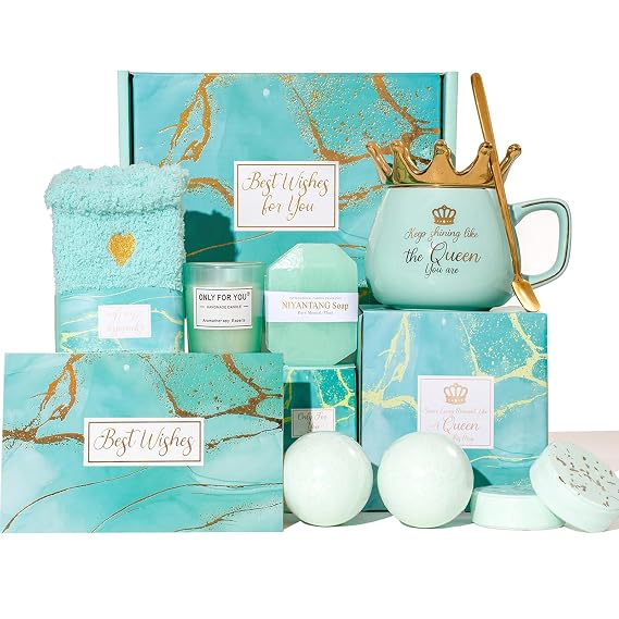 Birthday Gifts for Women Unique Spa Gifts Thank You Gifts for Her Mom Wife Girlfriend Sister Grandma Best Friend Gifts Ideas Happy Birthday Gift Basket for Women Friendship