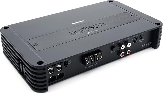 Audison SR 1.500.2 D-Class Mono Bass Amplifier 1000 Wrms X 1 At 1-Ohms