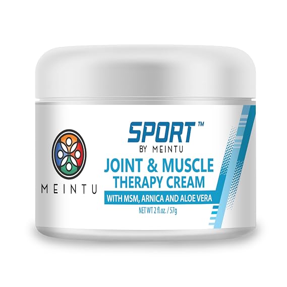 Sport Joint & Muscle Discomfort Cream- Muscle Relaxer with Arnica, MSM & Aloe Vera- Moisturizing Joint Soreness Relief for Knee, Shoulder, Neck, Back & More